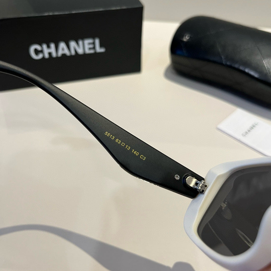 Chanel Square Silver Lens Sunglasses for Men & Women - 867025 - detail image 6