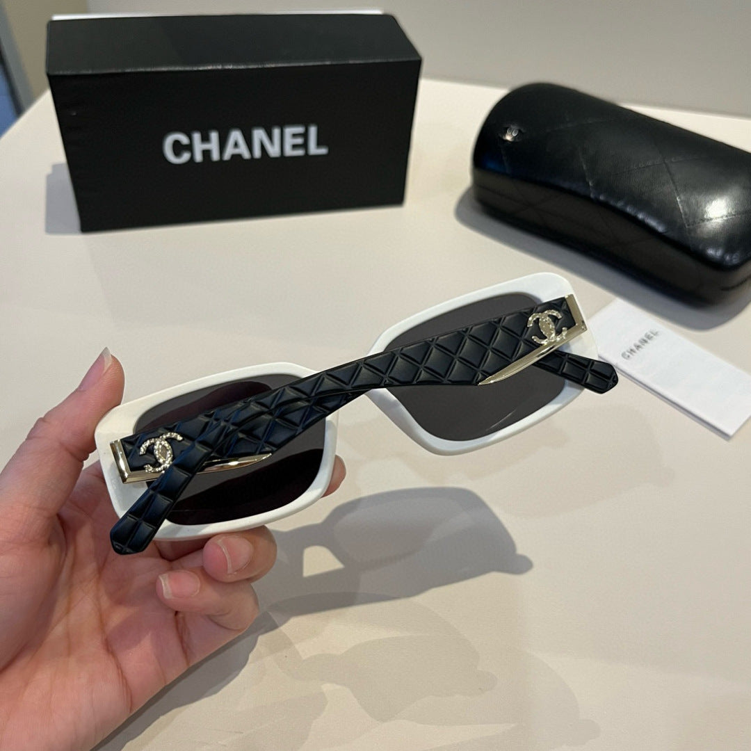 Chanel Square Silver Lens Sunglasses for Men & Women - 867025 - detail image 9