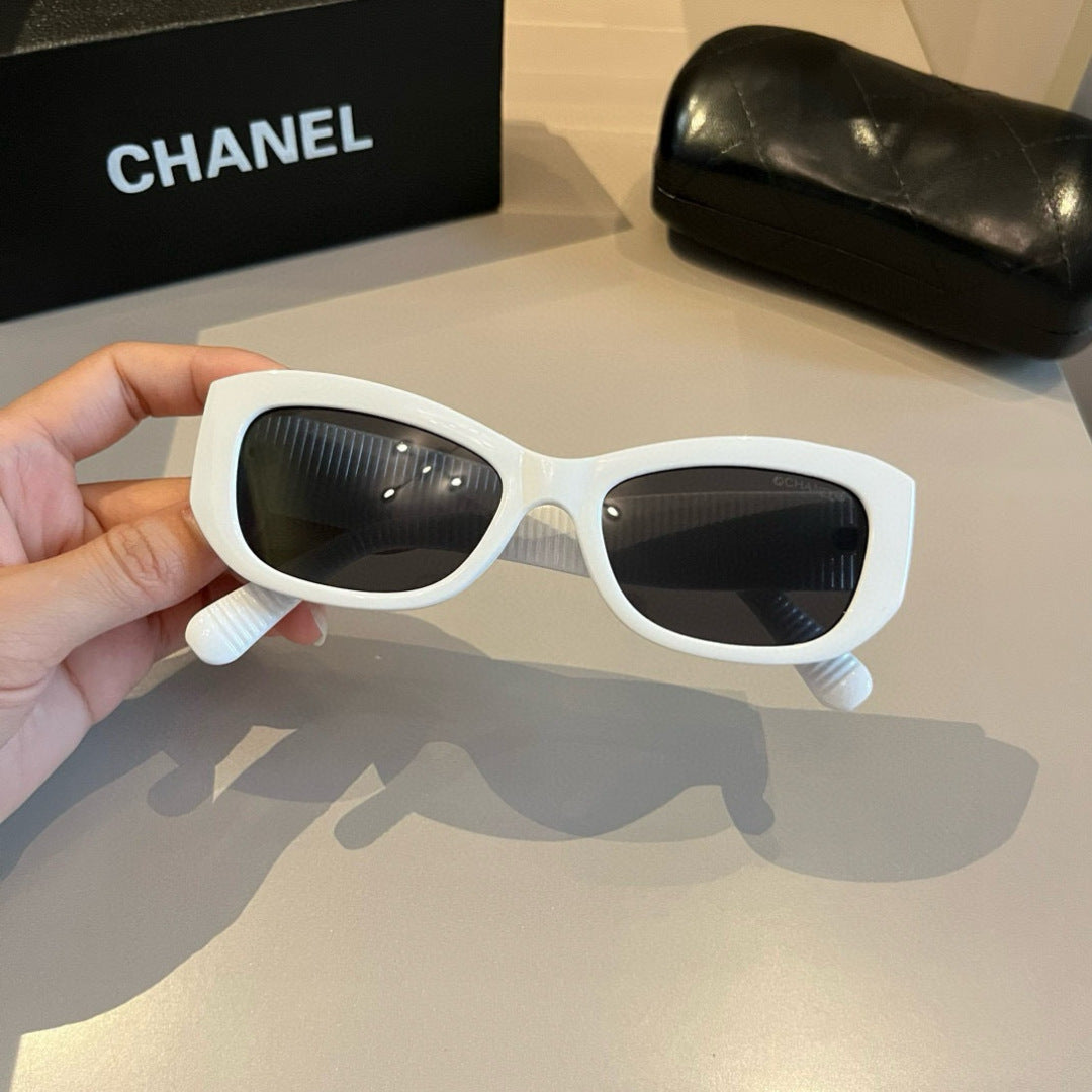 Chanel Oversized Gold Lens Sunglasses for Men & Women - 867027 - detail image 6