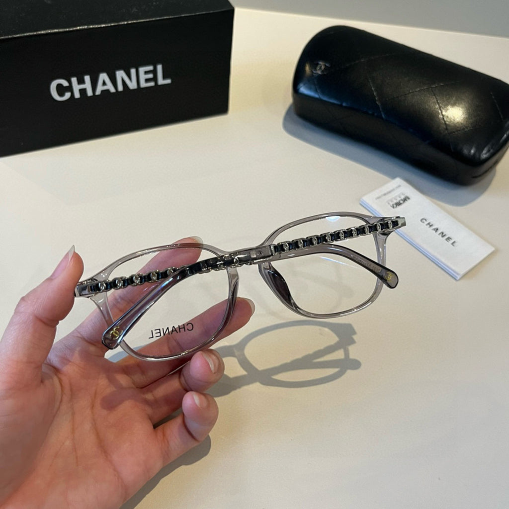 Chanel Blue-Light Fashion Silver Lens Sunglasses for Men & Women - 358038 - detail image 5