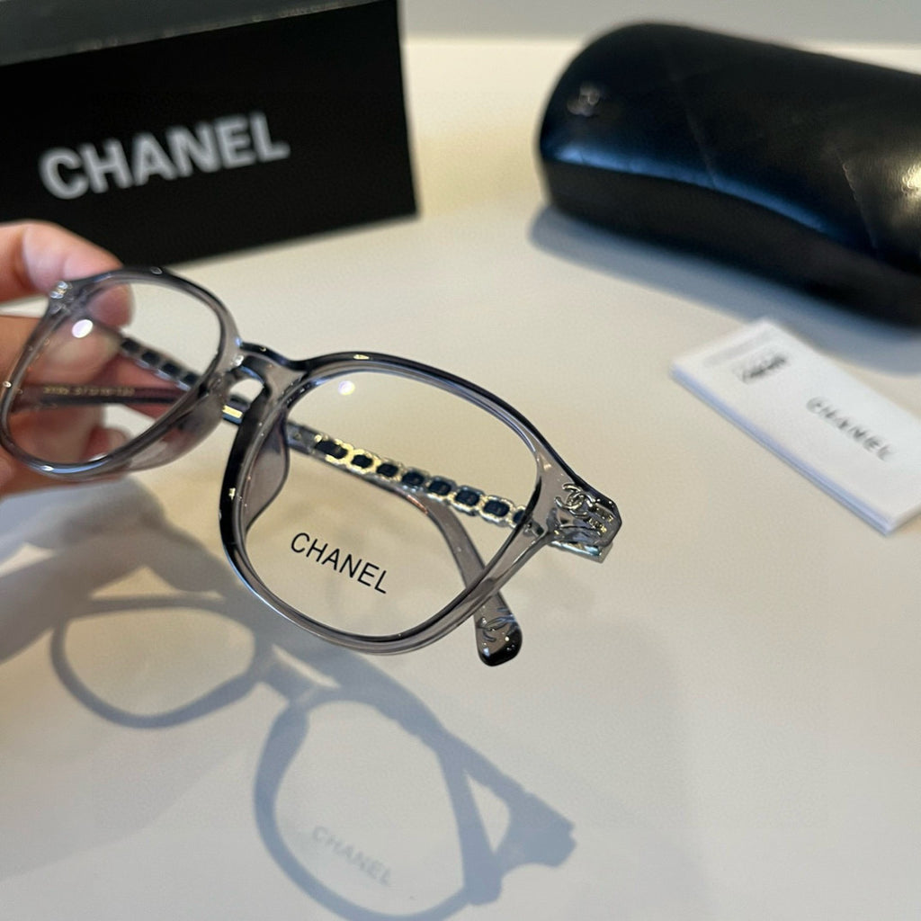 Chanel Blue-Light Fashion Silver Lens Sunglasses for Men & Women - 358038 - detail image 7