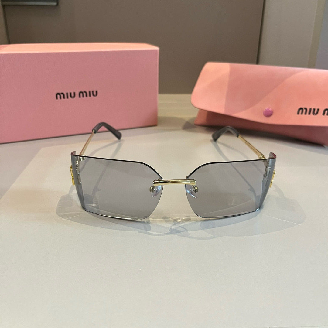 Miu Miu Fashion Silver Lens Sunglasses for Men & Women - 358732 - detail image 8