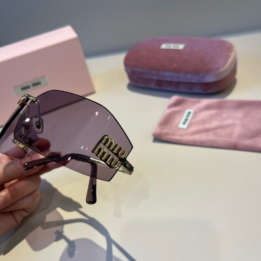 Miu Miu Fashion Gray Lens Sunglasses for Men & Women - 358733 - detail image 5