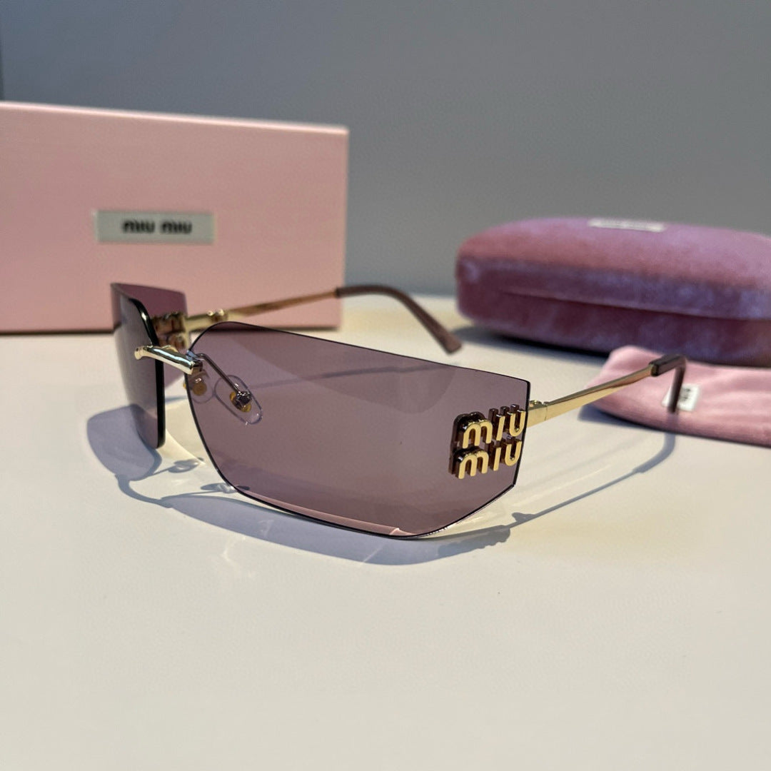 Miu Miu Fashion Gray Lens Sunglasses for Men & Women - 358733 - detail image 3