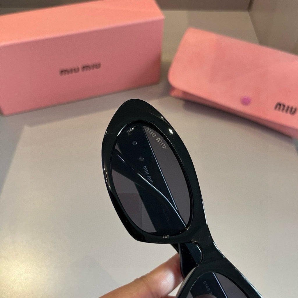 Miu Miu Cat-Eye Gold Lens Sunglasses for Men & Women - 358734 - detail image 7