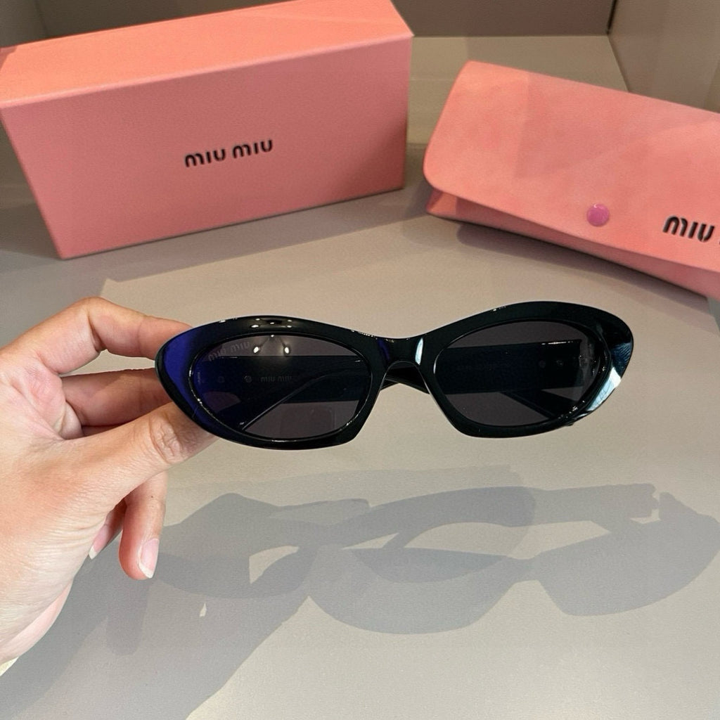 Miu Miu Cat-Eye Gold Lens Sunglasses for Men & Women - 358734 - detail image 6