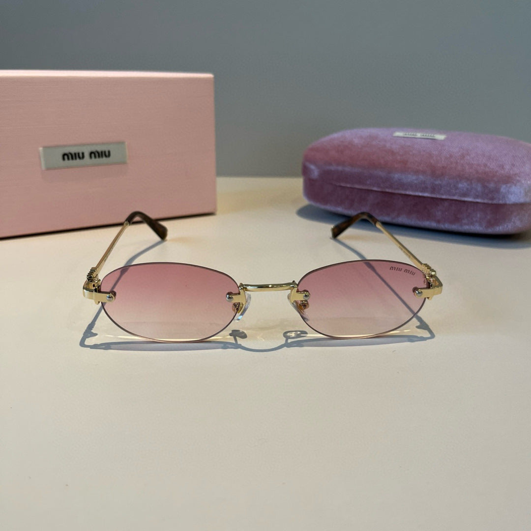 Miu Miu Fashion Silver Lens Sunglasses for Men & Women - 372375 - detail image 2