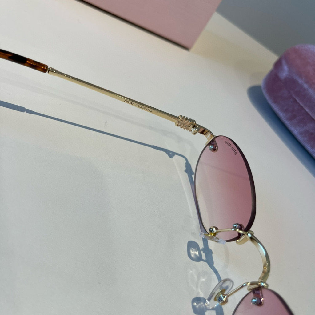 Miu Miu Fashion Silver Lens Sunglasses for Men & Women - 372375 - detail image 5