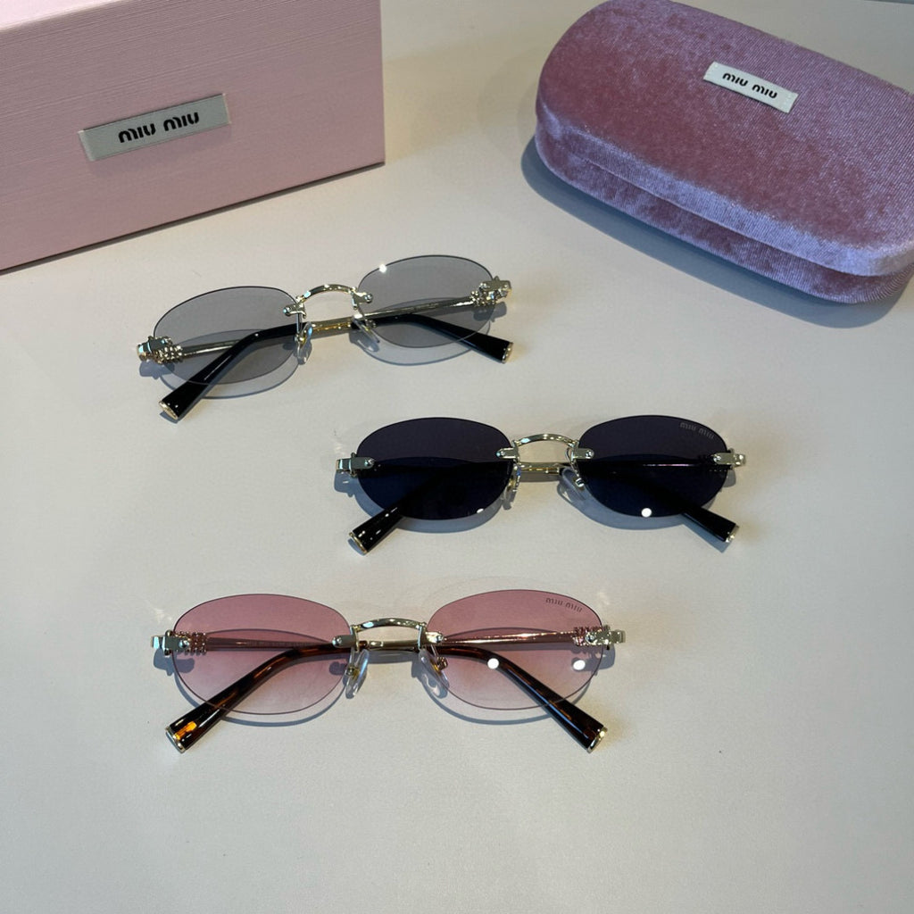 Miu Miu Fashion Silver Lens Sunglasses for Men & Women - 372375 - detail image 11
