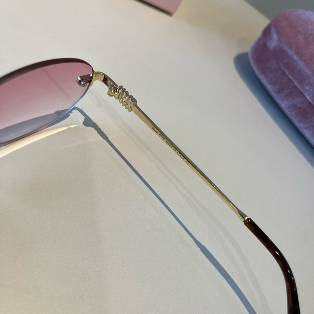 Miu Miu Fashion Silver Lens Sunglasses for Men & Women - 372375 - detail image 4