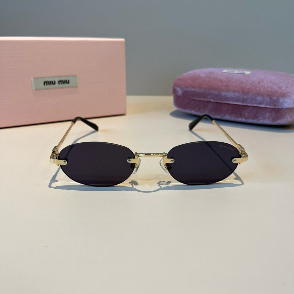 Miu Miu Fashion Silver Lens Sunglasses for Men & Women - 372376 - detail image 2