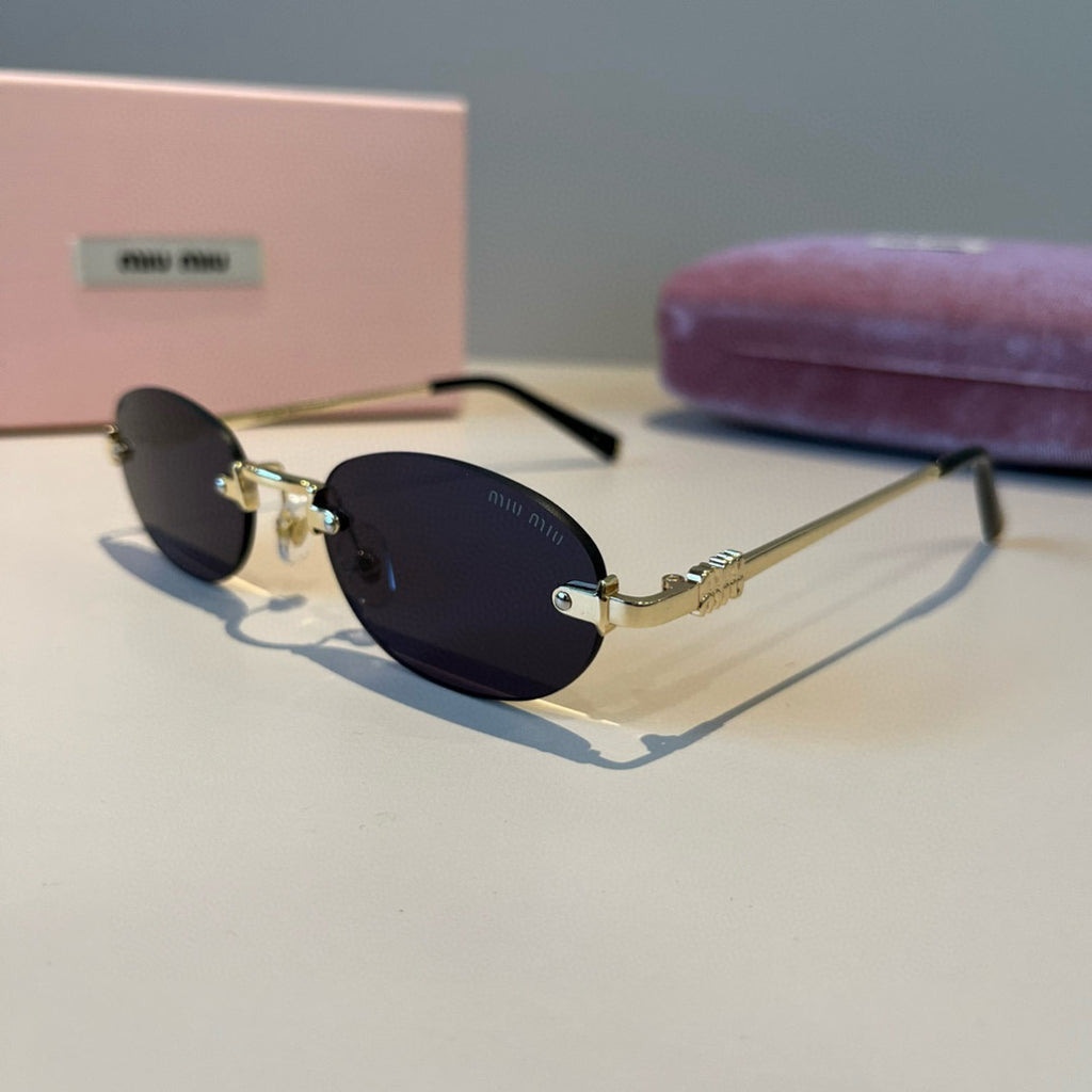 Miu Miu Fashion Silver Lens Sunglasses for Men & Women - 372376 - detail image 3