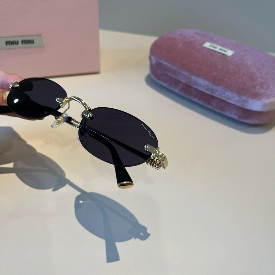 Miu Miu Fashion Silver Lens Sunglasses for Men & Women - 372376 - detail image 4