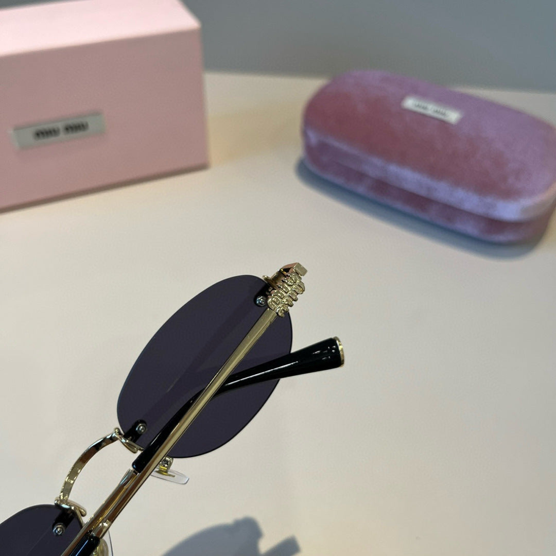 Miu Miu Fashion Silver Lens Sunglasses for Men & Women - 372376 - detail image 6