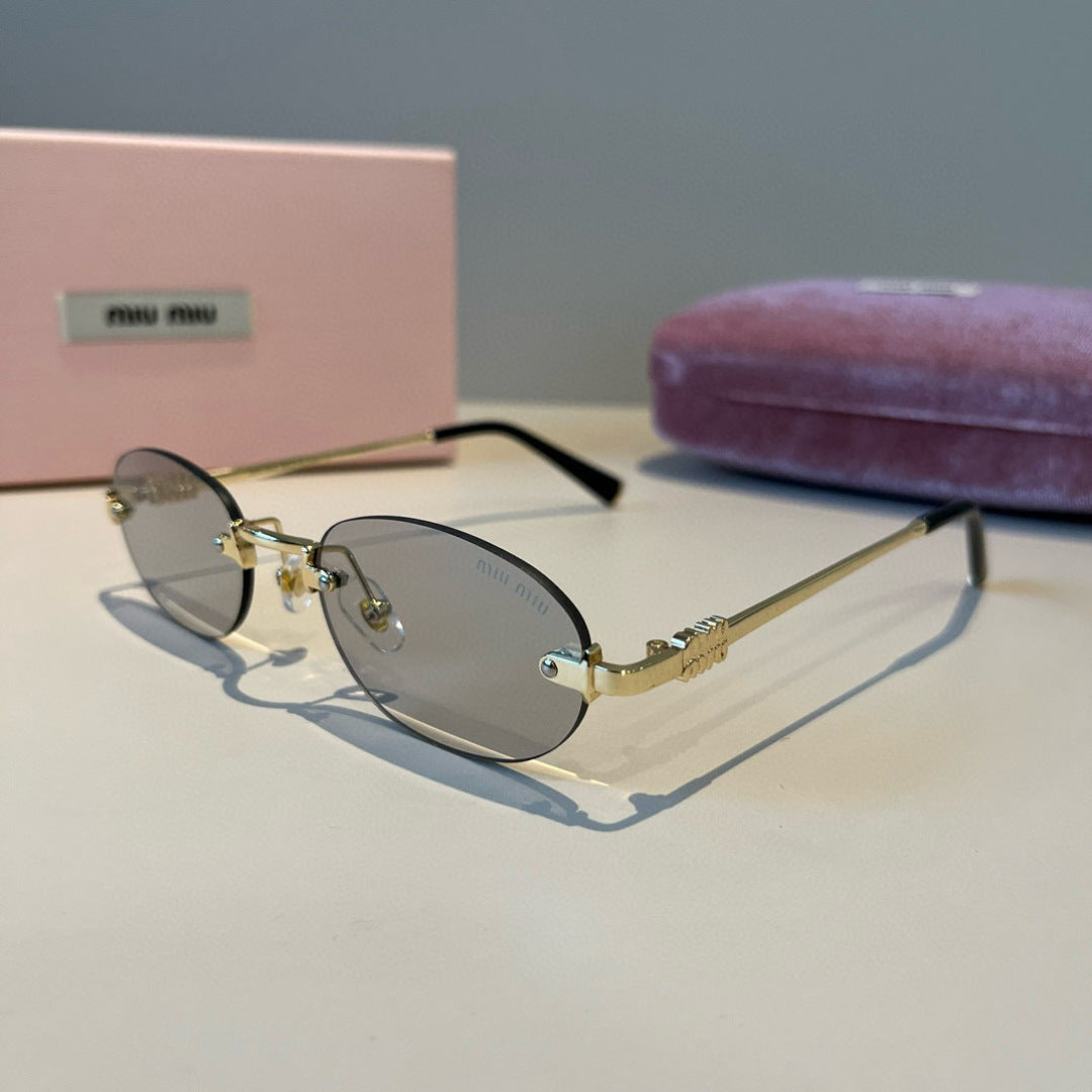 Miu Miu Fashion Silver Lens Sunglasses for Men & Women - 372377 - detail image 3