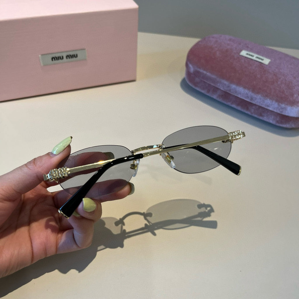Miu Miu Fashion Silver Lens Sunglasses for Men & Women - 372377 - detail image 7