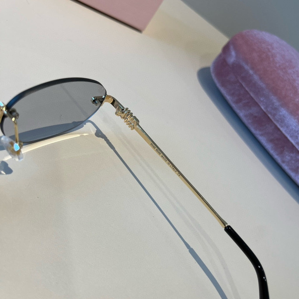 Miu Miu Fashion Silver Lens Sunglasses for Men & Women - 372377 - detail image 4