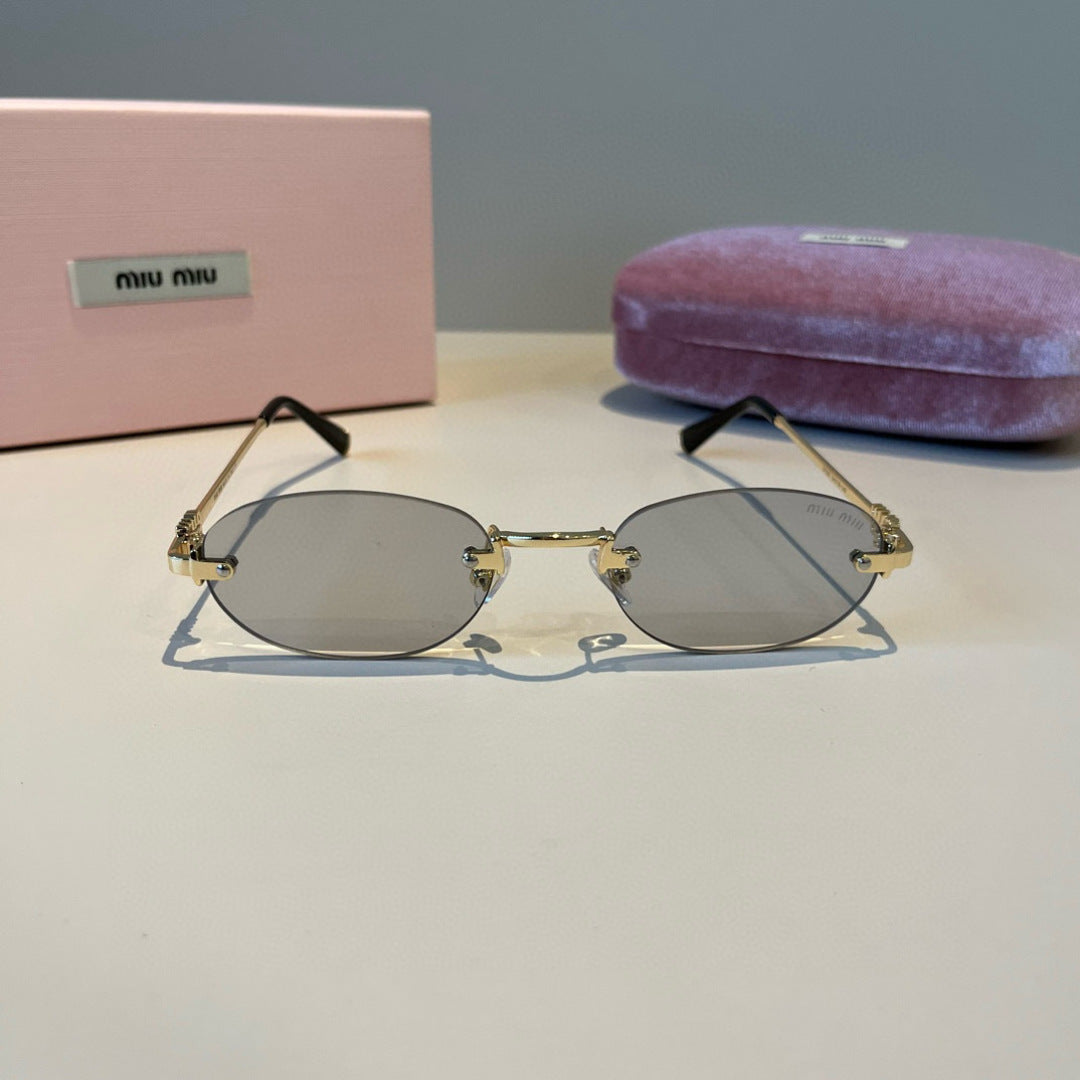 Miu Miu Fashion Silver Lens Sunglasses for Men & Women - 372377 - detail image 2