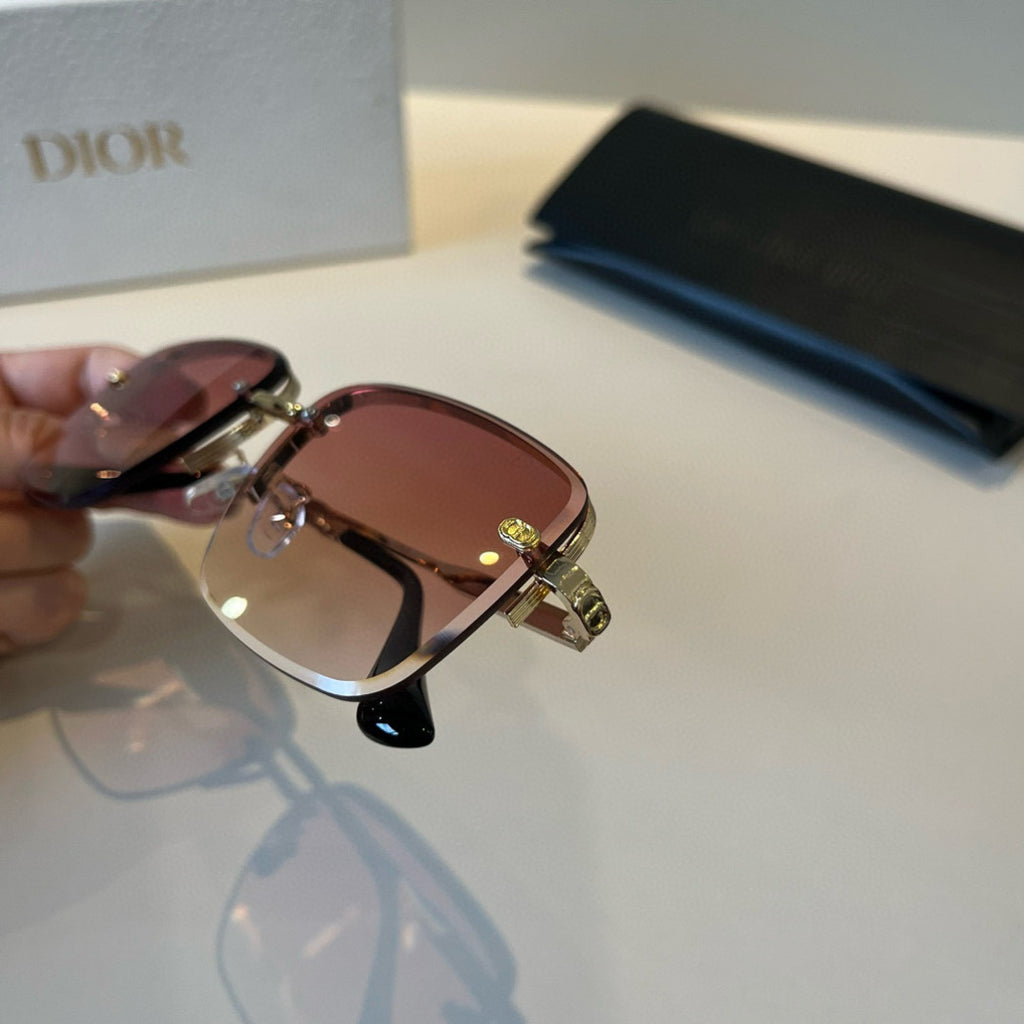 Dior Fashion Red Lens Sunglasses for Men & Women - 449144 - detail image 6
