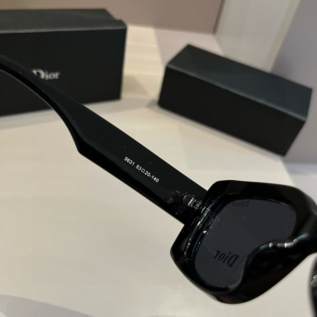 Dior Rectangular Black Lens Sunglasses for Men & Women - detail image 7
