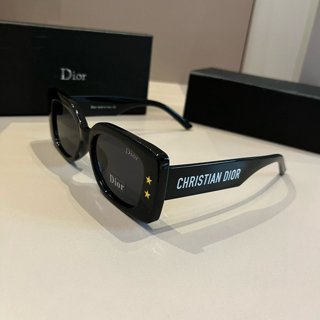 Dior Rectangular Black Lens Sunglasses for Men & Women - detail image 3