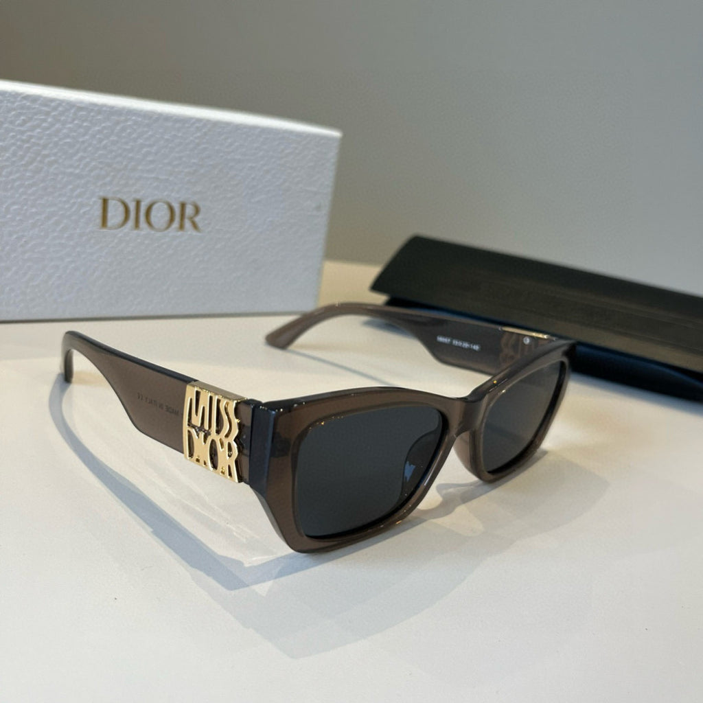 Dior Fashion Black Lens Sunglasses for Women - 371873