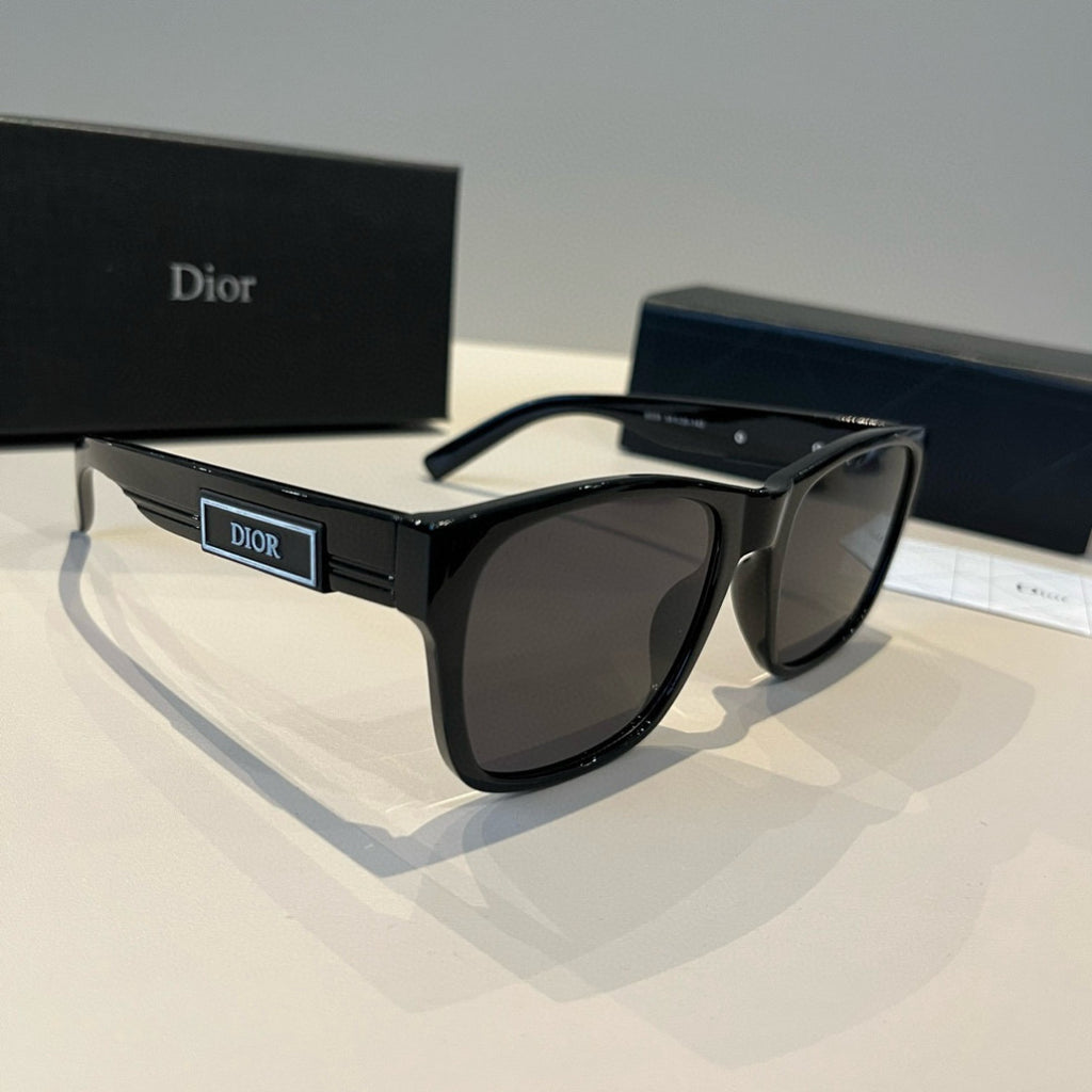 Dior Fashion Black Lens Sunglasses for Men - 371874