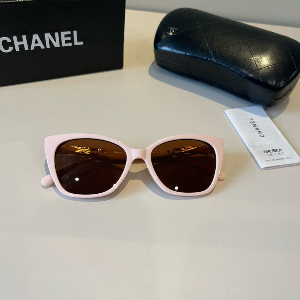 Chanel Oversized Brown Lens Sunglasses for Men & Women - 371797 - detail image 7