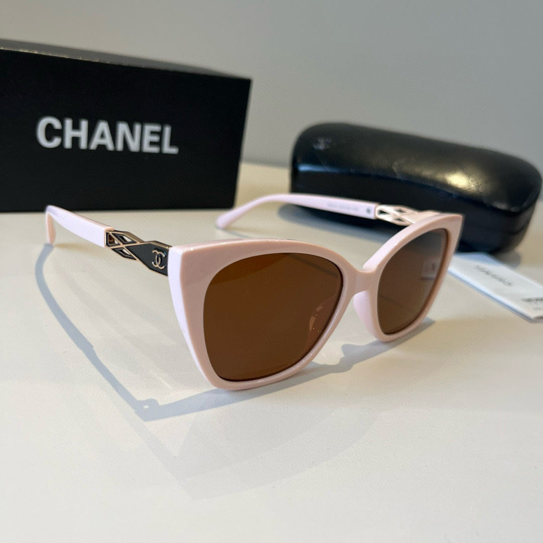 Chanel Oversized Brown Lens Sunglasses for Men & Women - 371797