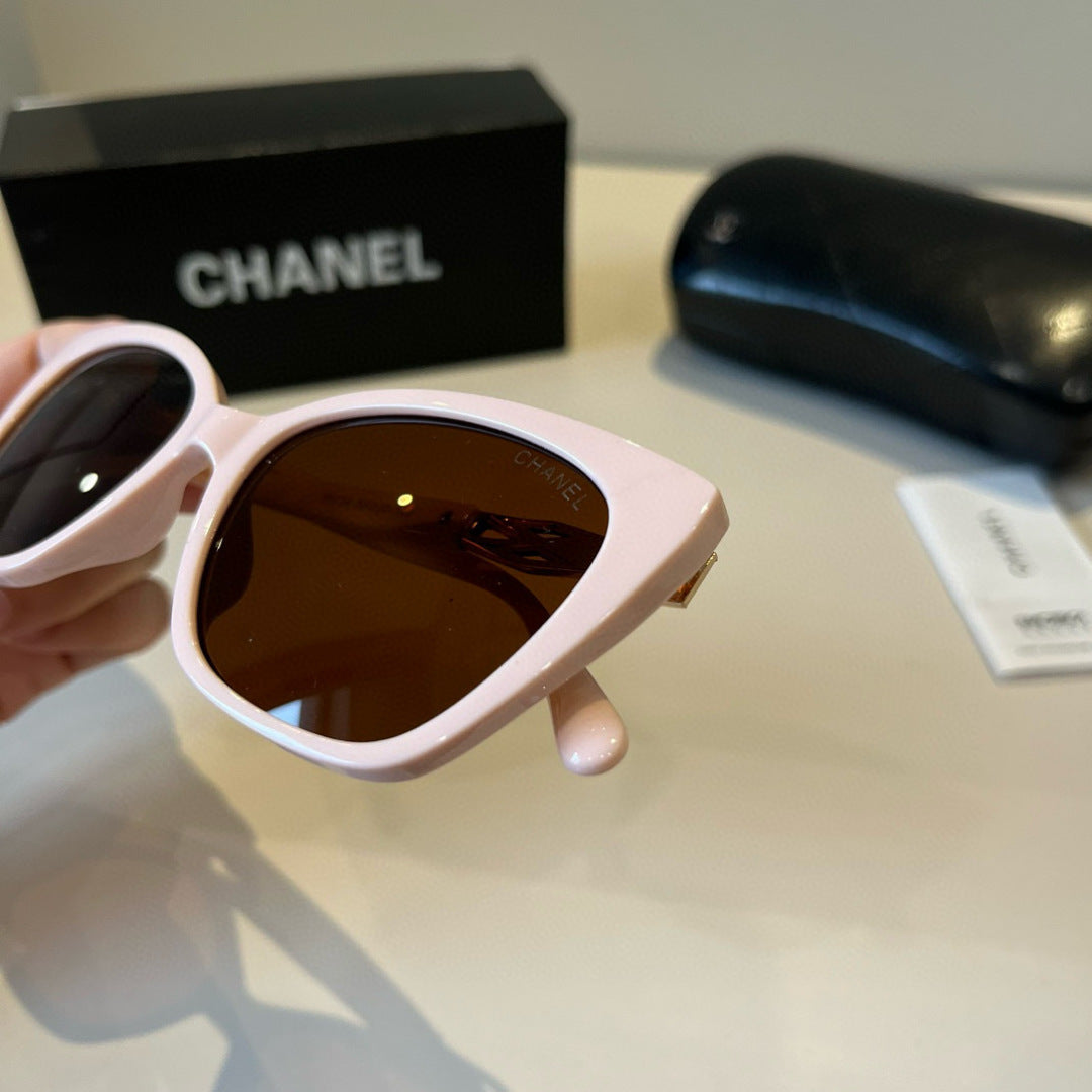 Chanel Oversized Brown Lens Sunglasses for Men & Women - 371797 - detail image 4