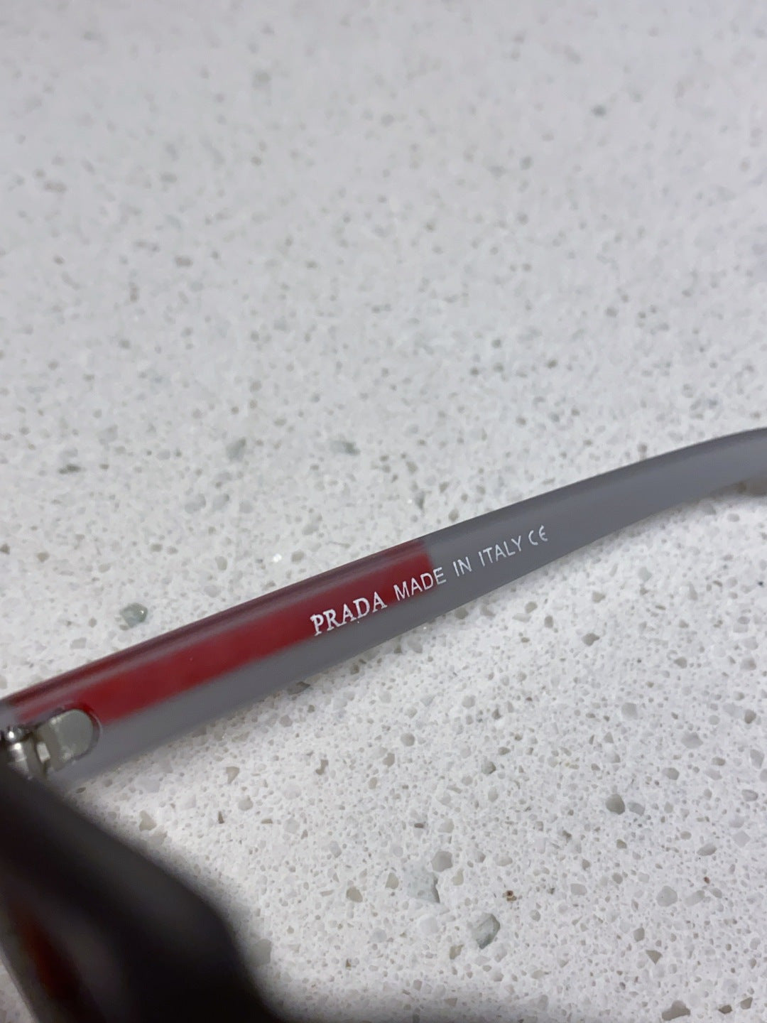 Prada Polarized Square Blue Lens Sunglasses for Men & Women - 398884 - detail image 8