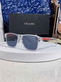 Prada Polarized Square Blue Lens Sunglasses for Men & Women - 398885