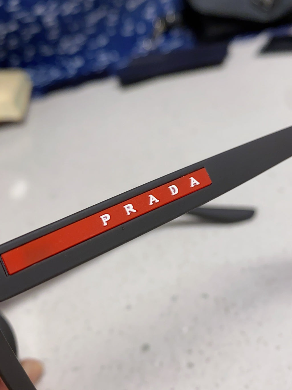 Prada Polarized Square Brown Lens Sunglasses for Men & Women - 398886 - detail image 7