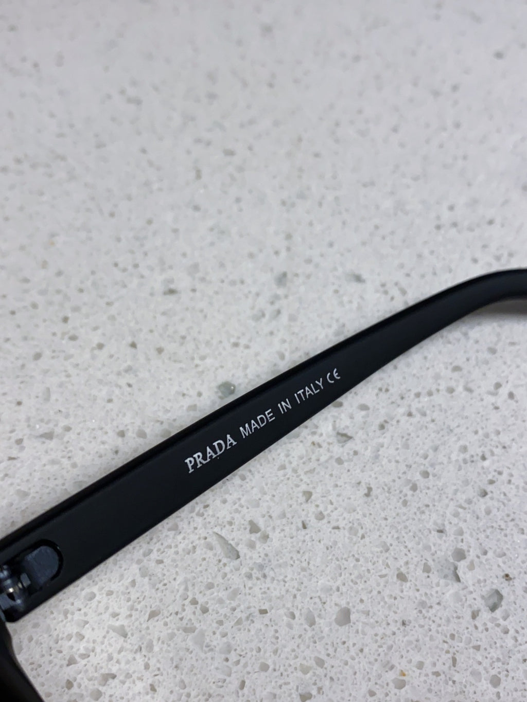 Prada Polarized Square Silver Lens Sunglasses for Men & Women - detail image 8