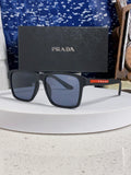 Prada Polarized Square Blue Lens Sunglasses for Men & Women - 398888
