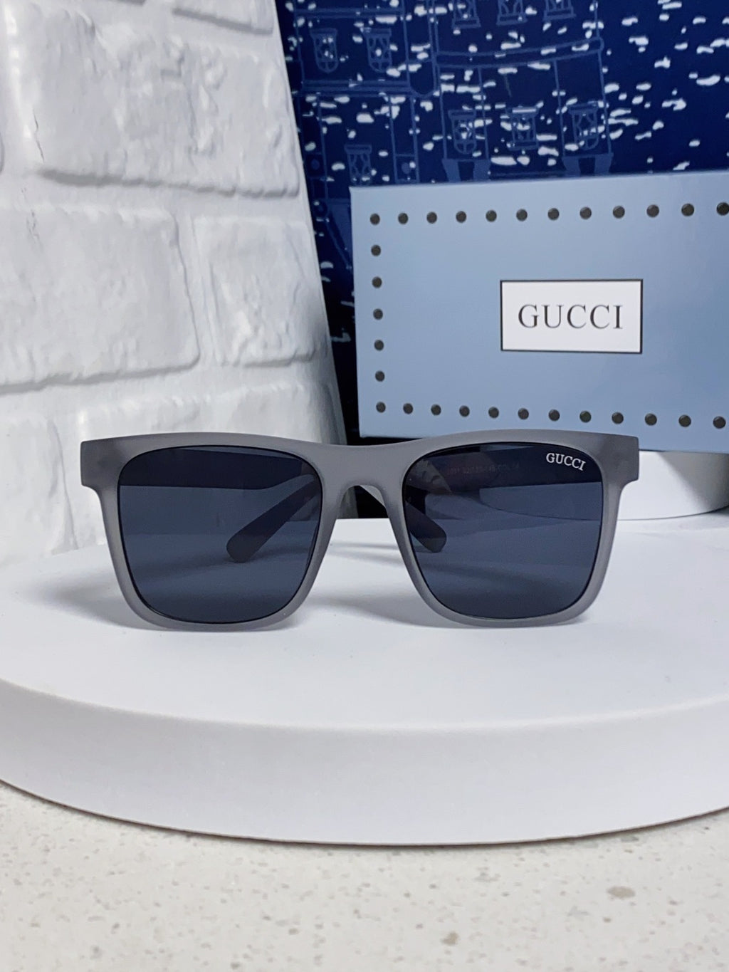 Gucci Fashion Blue Lens Sunglasses for Men & Women - 398368 - detail image 2