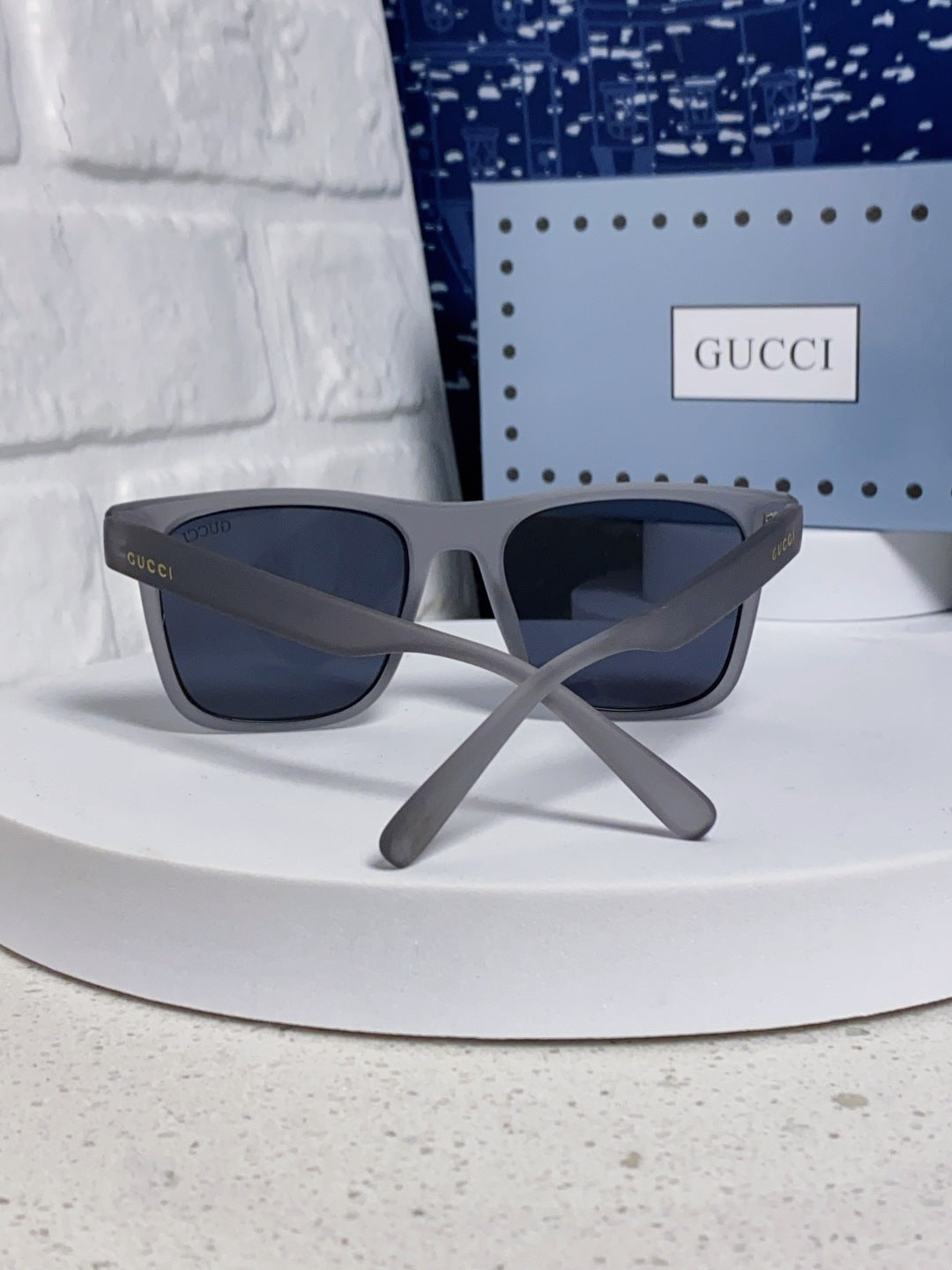 Gucci Fashion Blue Lens Sunglasses for Men & Women - 398368 - detail image 3