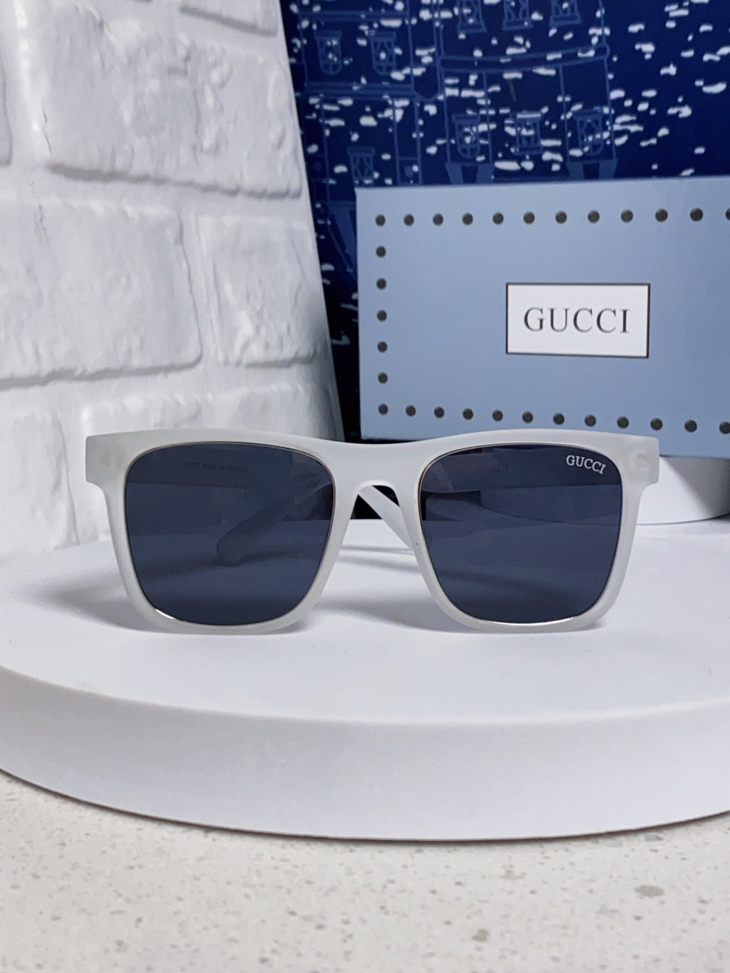Gucci Fashion Blue Lens Sunglasses for Men & Women - 398369 - detail image 2