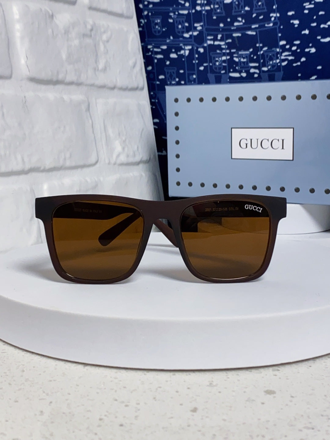 Gucci Fashion Black Lens Sunglasses for Men & Women - 398370 - detail image 2