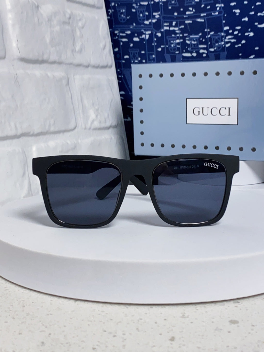 Gucci Fashion Blue Lens Sunglasses for Men & Women - 398371 - detail image 2