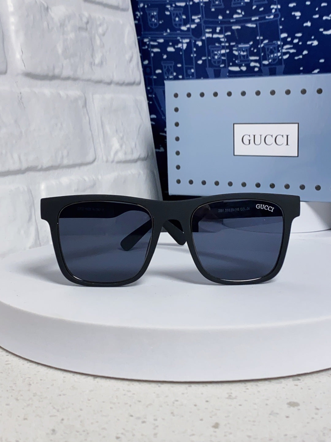 Gucci Fashion Blue Lens Sunglasses for Men & Women - 398371 - detail image 2