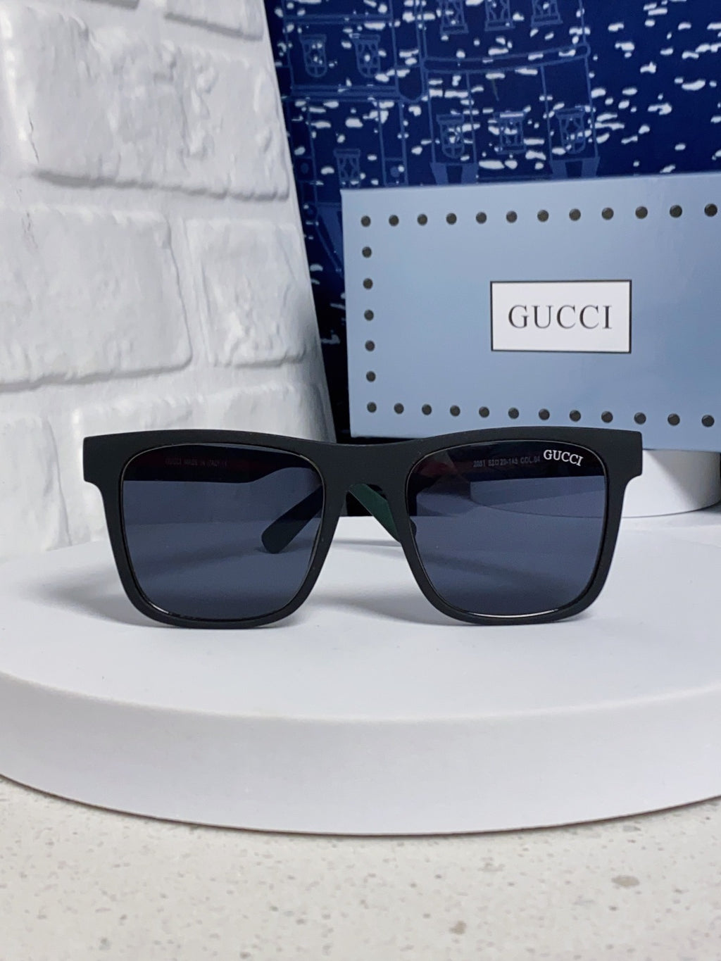 Gucci Fashion Blue Lens Sunglasses for Men & Women - 398372 - detail image 2