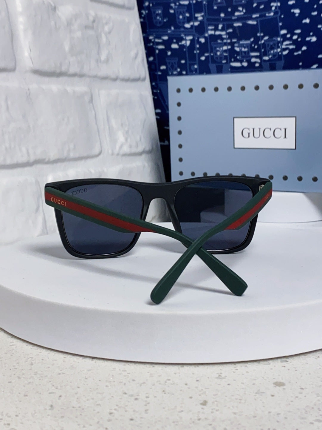 Gucci Fashion Blue Lens Sunglasses for Men & Women - 398372 - detail image 3