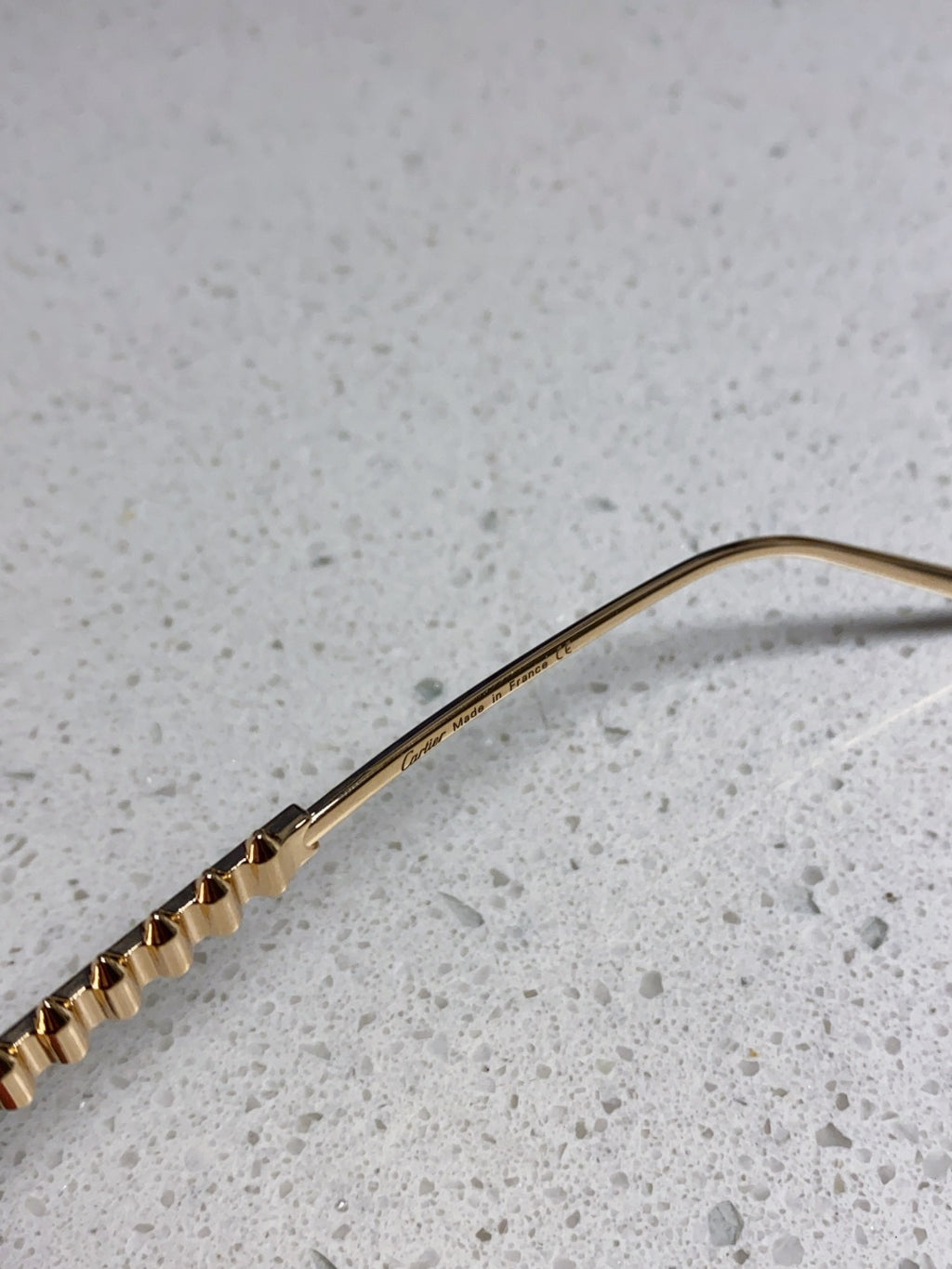 Cartier Lightweight Metal Rimless Silver Lens Sunglasses for Men & Wo - 398982 - detail image 7