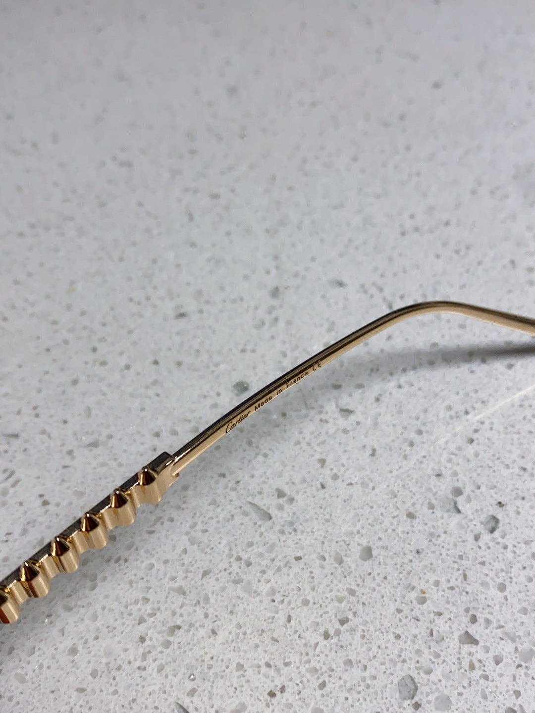Cartier Lightweight Metal Rimless Silver Lens Sunglasses for Men & Wo - 398982 - detail image 7