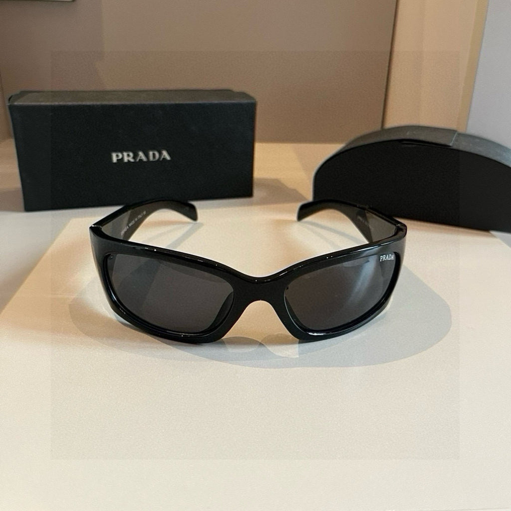 Prada SPRA14 Fashion Black Lens Sunglasses for Men & Women - 382710 - detail image 2