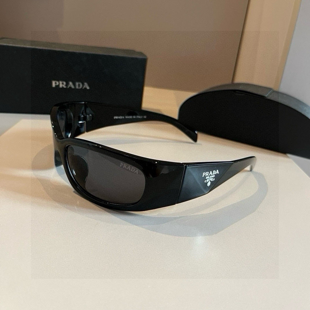 Prada SPRA14 Fashion Black Lens Sunglasses for Men & Women - 487063 - detail image 3