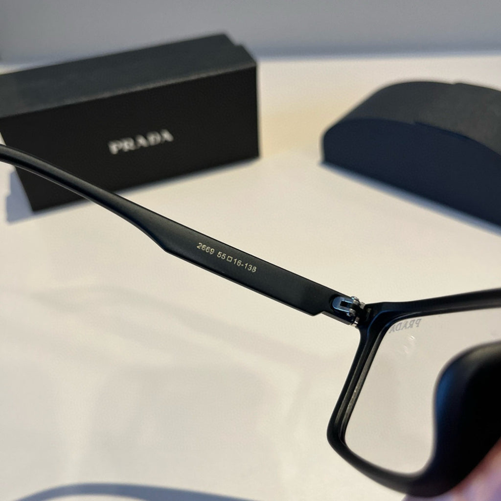 Prada Fashion Black Lens Sunglasses for Men & Women - 415801 - detail image 6