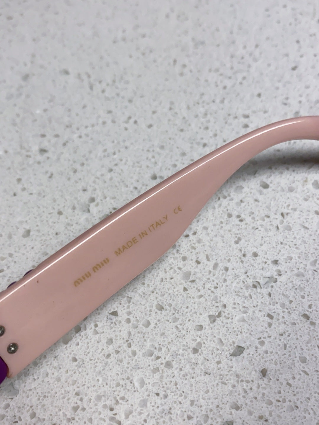 Miu Miu Cat-Eye Blue Lens Sunglasses for Women - 158606 - detail image 8