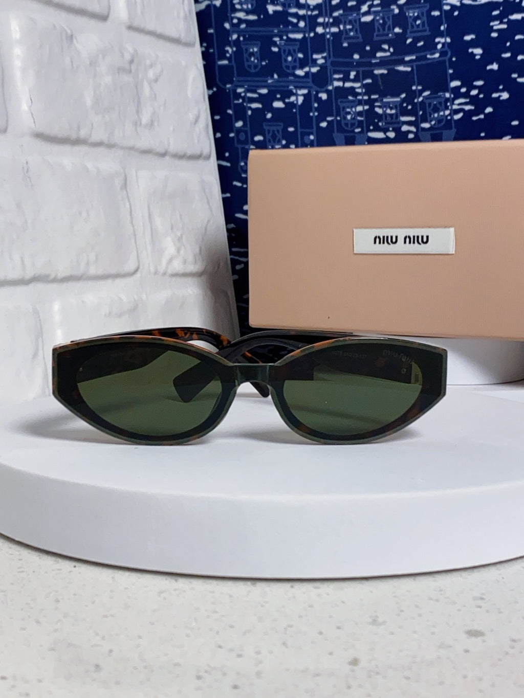 Miu Miu Cat-Eye Black Lens Sunglasses for Women - 158608 - detail image 2
